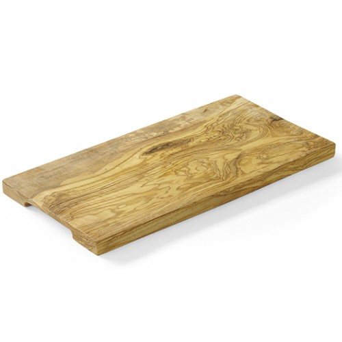 Πλατό σερβιρίσματος από ξύλο ελιάς, ορθογώνιο, 350X180X18mm
