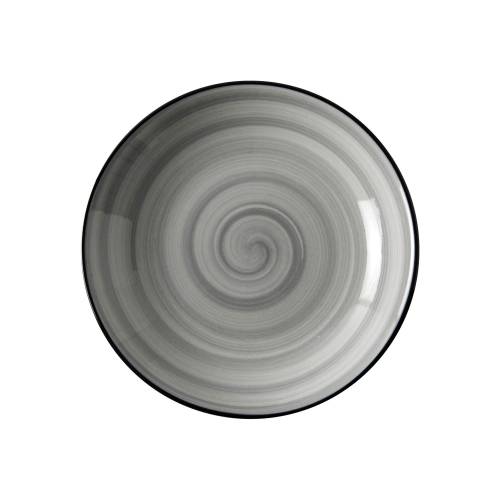 Πιάτο βαθύ 21 εκ, Porline Grey