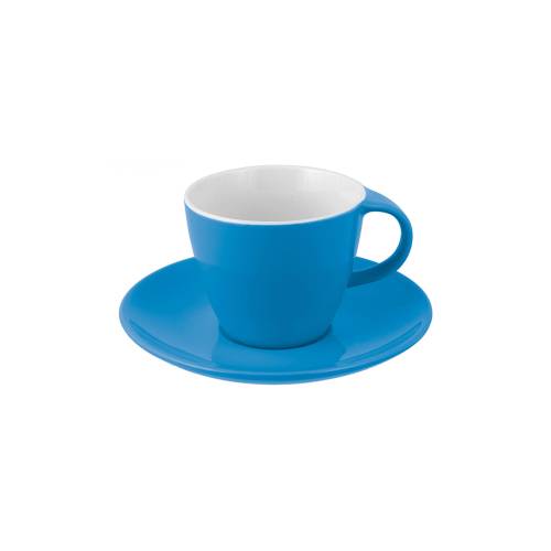 Φλυτζάνι cappuccino με πιατάκι 24 cl, μπλε